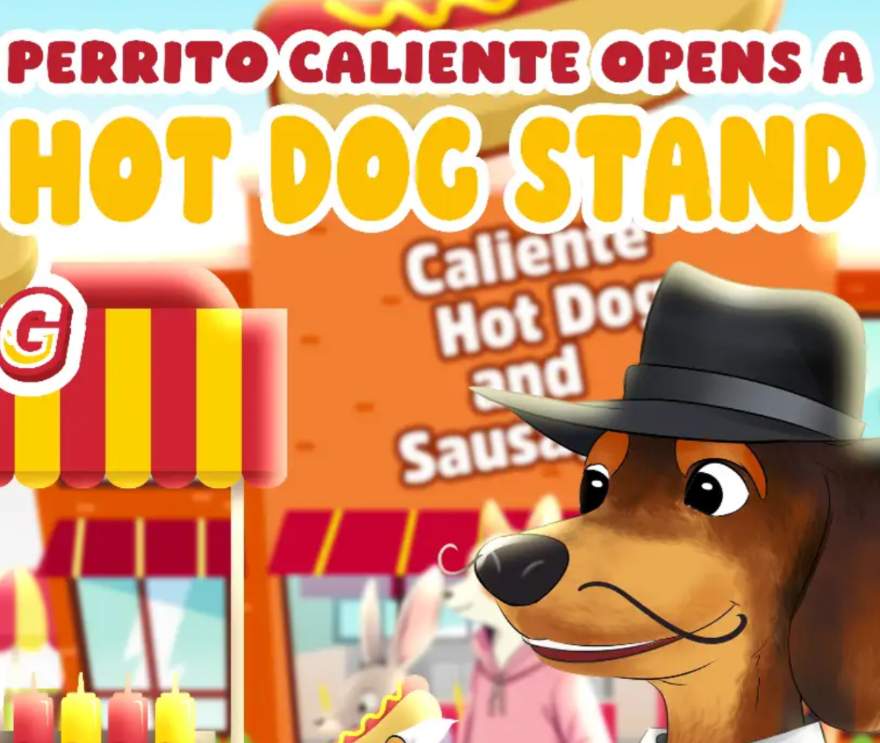 Perrito Caliente Opens a Hot Dog Stand Image